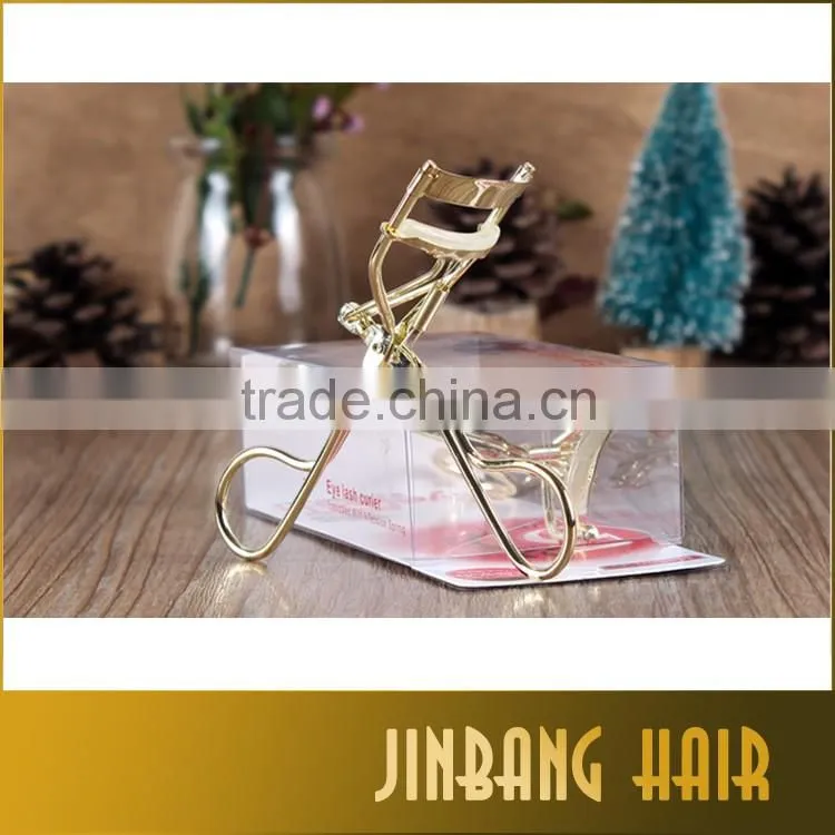 New Women lady delicate curler eyelash curler eyelash curlers Curl Curl nature style cute golden tab Beauty Tools