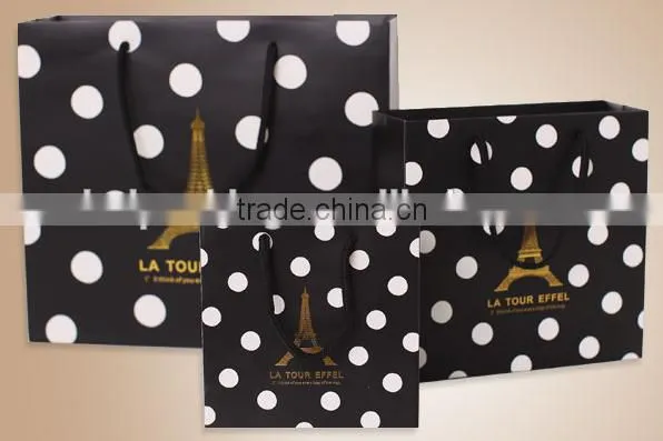 Customized gift shopping bag christmas paper gift bag