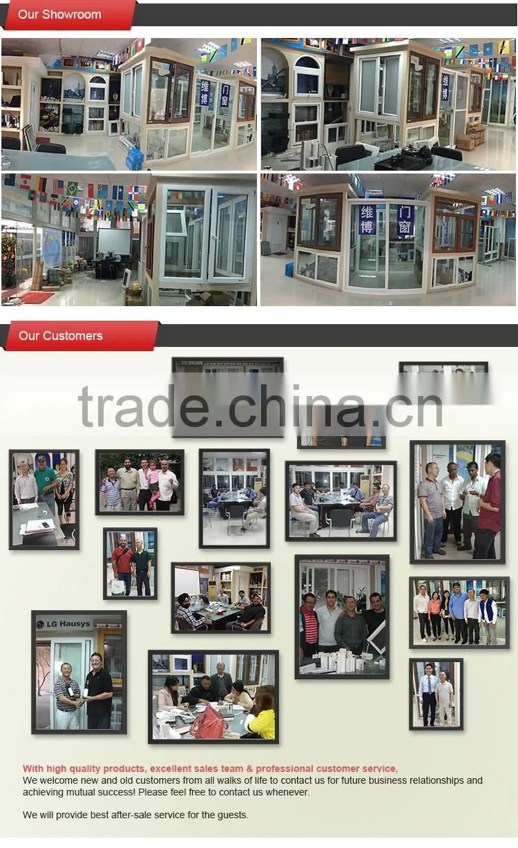pvc interior door with handle