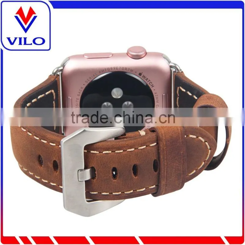 Luxury Style for Apple Watch Strap Wrist Band Leather Watch Band