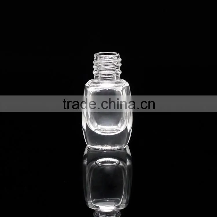 5ml mini shape empty glass nail polish bottles