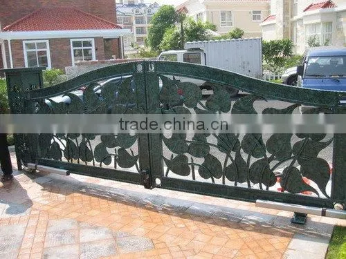 Modern fashionable wrought iron house gate designs