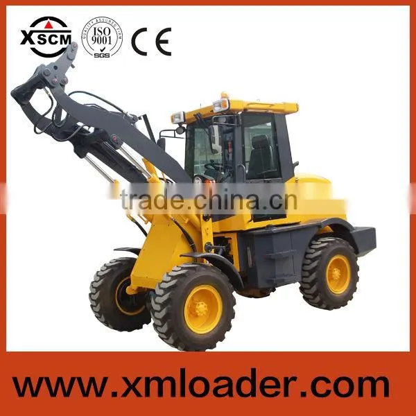 XSCM 1.5t front mini wheel loader zl15 for sale