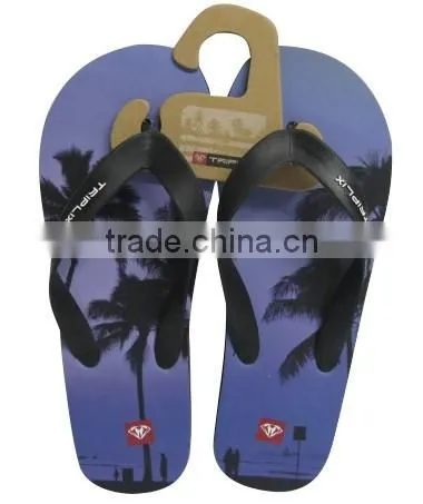 2016 new design men fashion flip flops