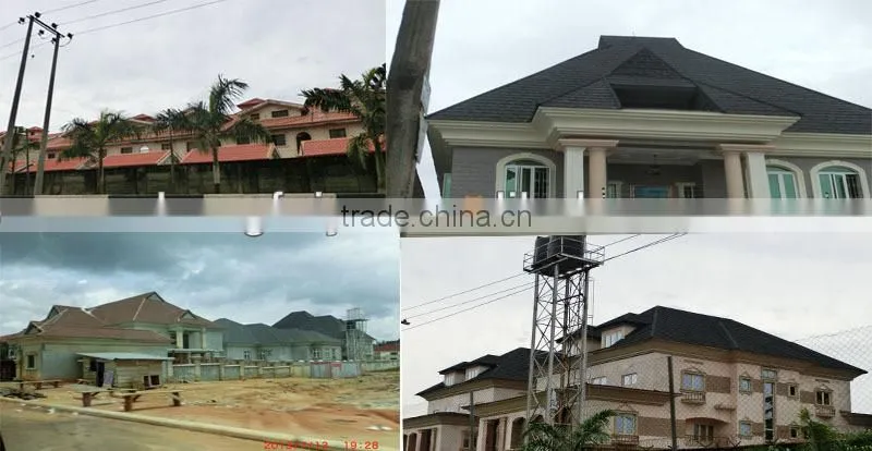 Colorful Stone Chip Coated Steel Roof Tile