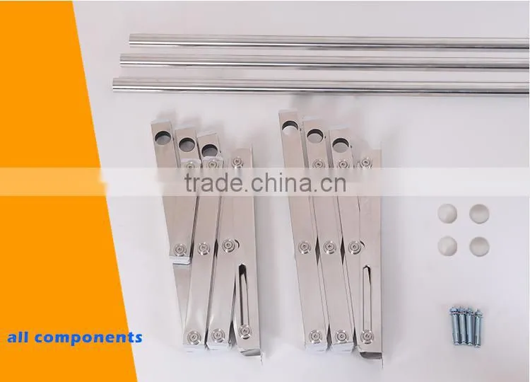 2016 wall mounted clothes drying rack,clothes hanger drying rack