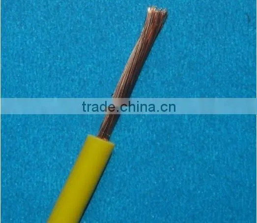 Single-core Non-sheathed Flexible Cable with Soft Conductor for general purposes (Copper Conductor PVC Insulated Flexible Cable)