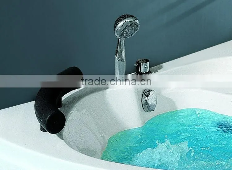 single person transparent acrylic bathtub