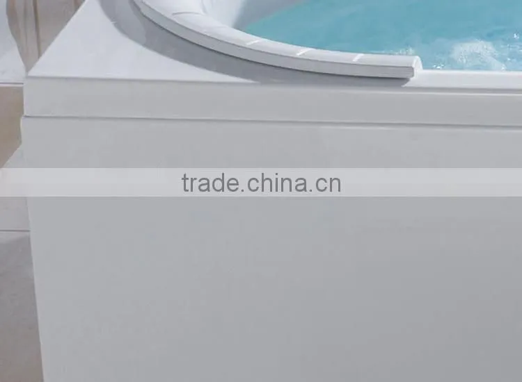 Q366 two person vintage bathtub/whirlpool acrylic bathtubs/antique stand bathtub faucet water saving bathtub mixer
