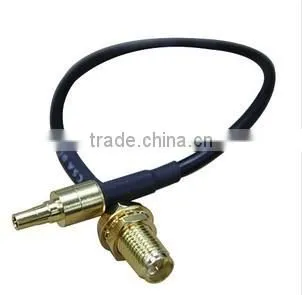 straight crc9 to sma female pigtail cable