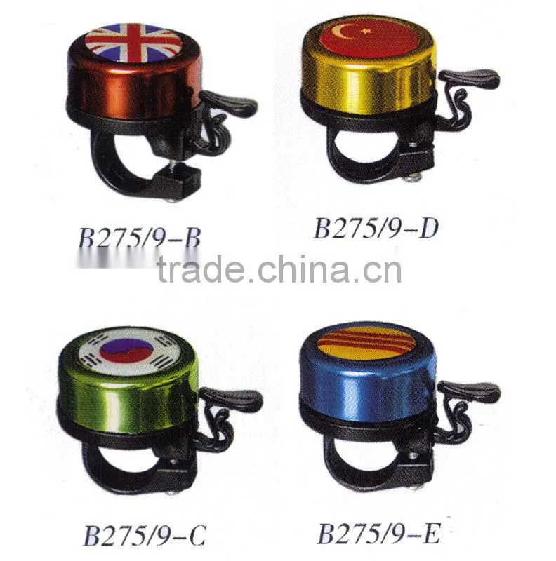New Metal Ring National Flag Design Handlebar Bicycle Bell