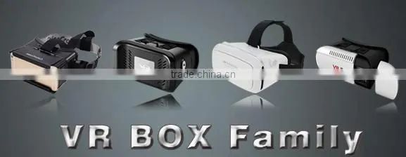 Factory Directly 3D VR BOX Virtual Reality Glasses,VR Headset,Cardboard Box for 3-6 inch Smartphones