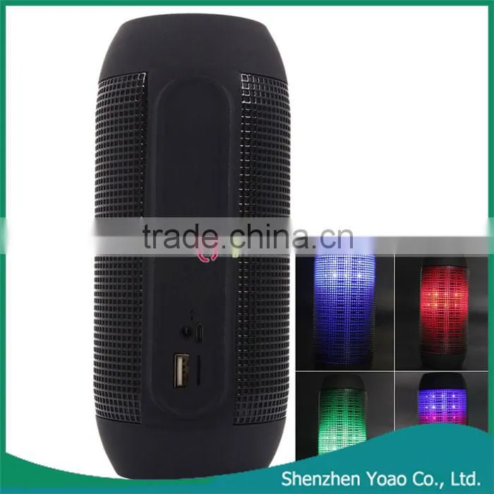 Leadzm Portable Wireless Bluetooth Speaker (Support TF Card/USB/FM Radio) Black