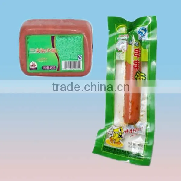Plastic packaging clear vacuum bags