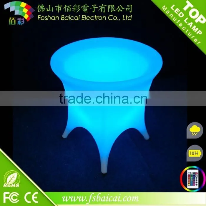 Colourfurl illuminated led light table decoration /led light table