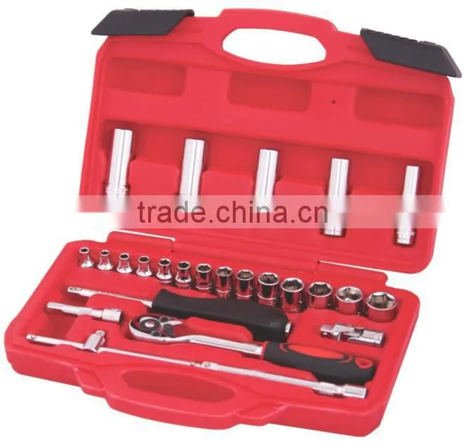 25PCS 1/4" DR. Socket Wrench Set Made In China