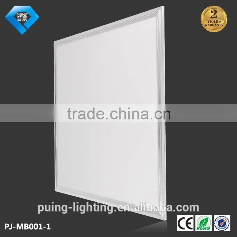 Guzhen led lighting Ultra thin warm white square led panel light 60x60 cm