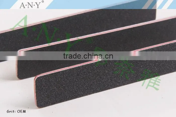 UV Gel Nails Care Cheap Paper Emery Sand Nail Files Wide Shape