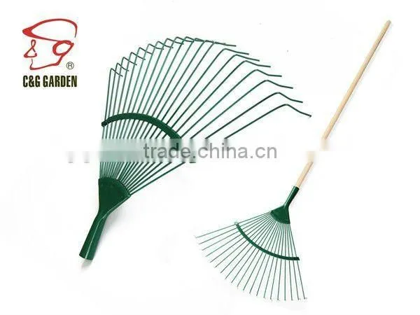 22 Tine Long Handle Leaf Rake RK22-205
