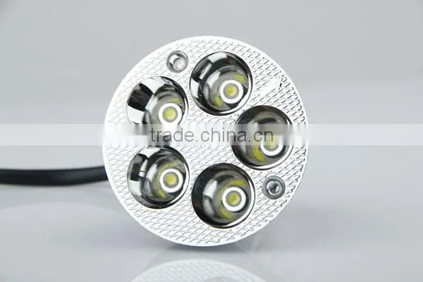 Super Bright 15W Led Motorcycle Headlamp 12V-80V Motor Light with Long Distance Shooting Rang