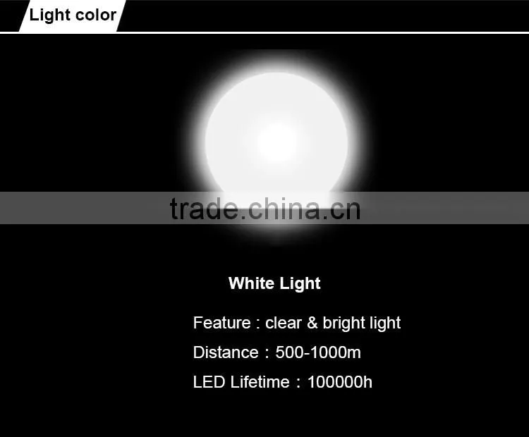 High quality new hot sale outdoor searchlight led with USB charger port