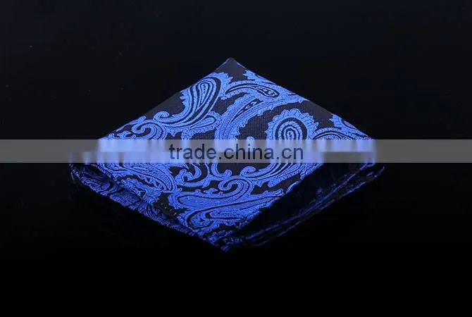Custom printing pocket square 100% polyester with your own designs