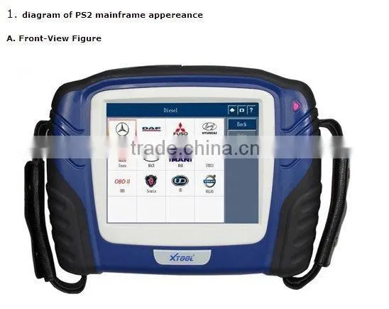 Xtool PS2 OBD Hino Truck Diagnostic Tool with Free Hino Truck diagnostic software