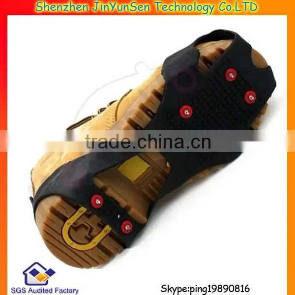 rubber safety shoe covers snow spikes for shoes
