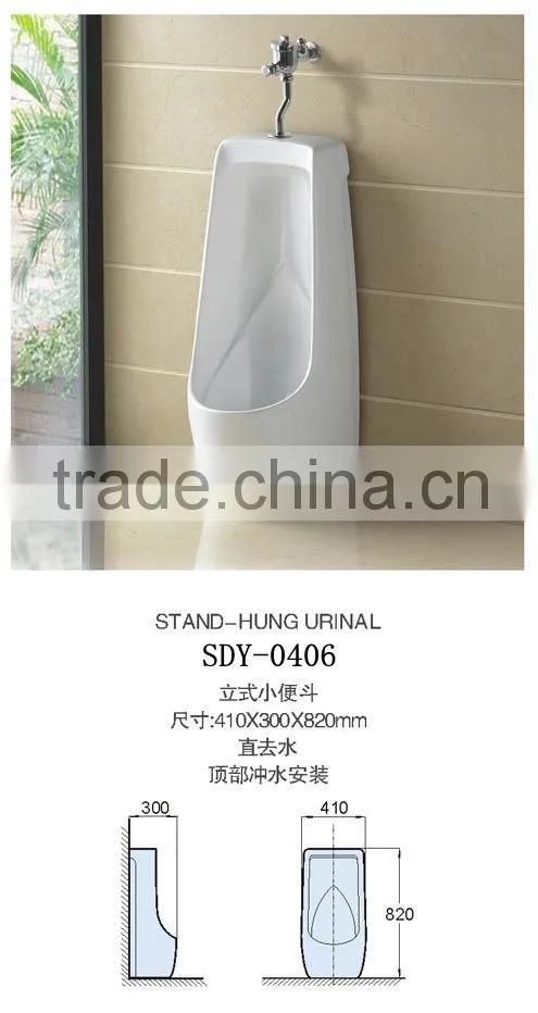 Whole sale ceramic standing bathroom men's urianl stall urinal