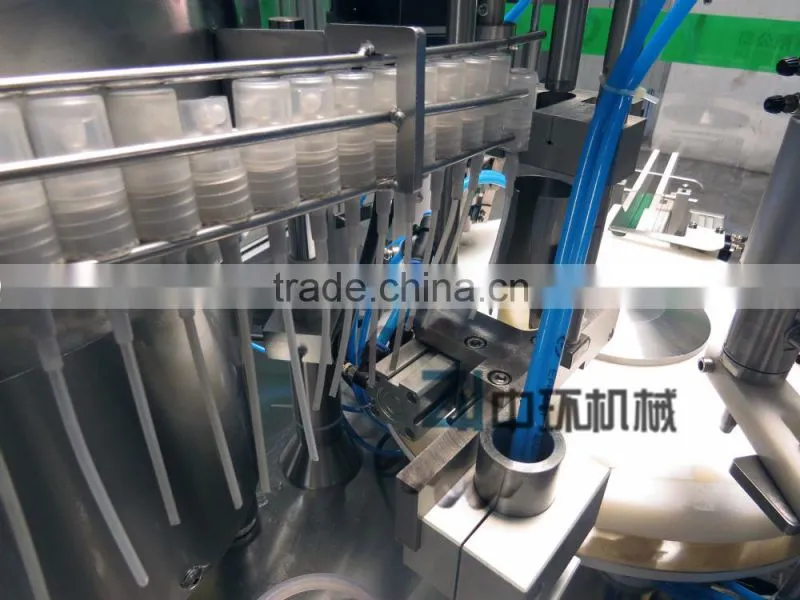 ZHY-50 perfume vial bottle small volume filling and capping machine