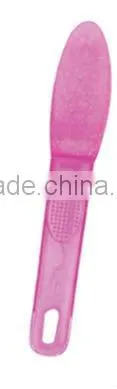 pink color long foot file