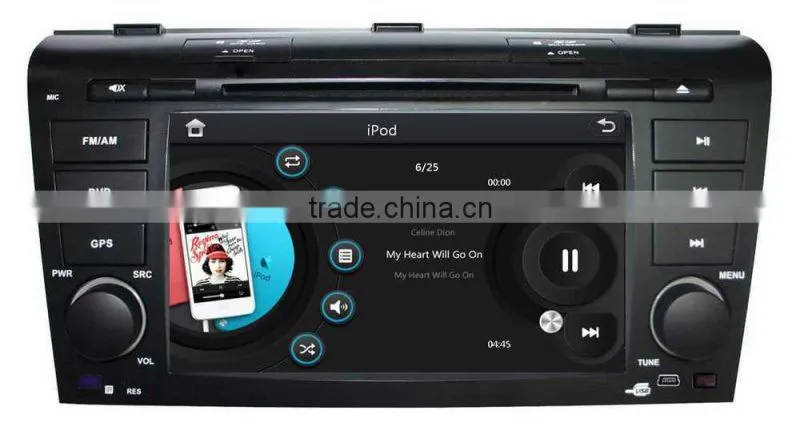 hot sale CAR ELECTRONIC car dvd for MAZDA 3 2004-2009 with factory