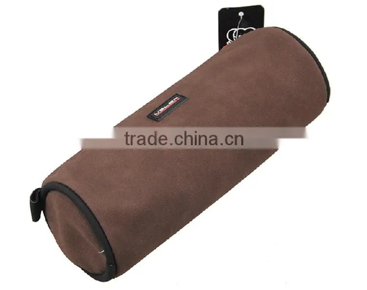 Hot Sell Plush Pen Bag,Cylinder Pencil Pouch,Cylindrical Pouch