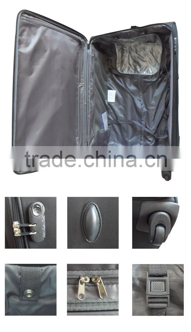 2015 Wholesale Zhejiang Factory Deep Elegant new EVA suitcase/Cute Low Price suitcases/3 piece trolley luggage set