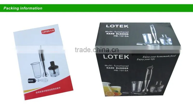Stainless Steel Stick Hand Mixer