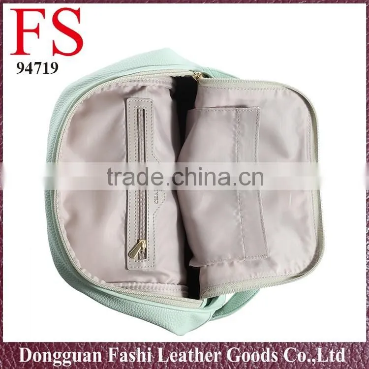 Fashion korean style Green backpack, girls pu backpack bags