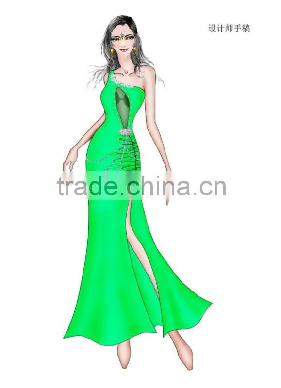 Adult Costume Sexy Dance Dress (QC2109)