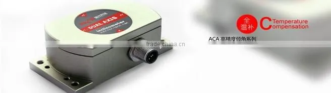 ACA620T High Anti-Vibration Dual axis Tilt Sensor With Excellent Temperature Stability And Auto Calculate It's Posture