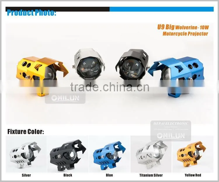Factory direct LED laser light with motorcycle LED Headlight lamp