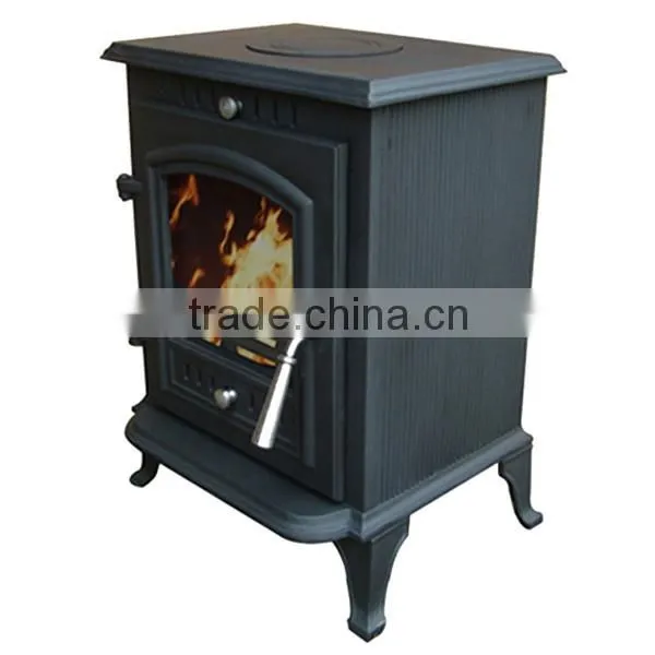 Energy efficient Cast iron wood fireplace