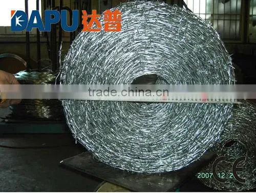 High speed automatic barbed mahine