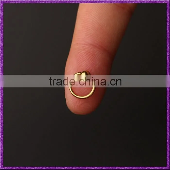 Fashion Wholesale Errings Tragus Helix Lip Septum Piercing Closure Captive Bead Ring
