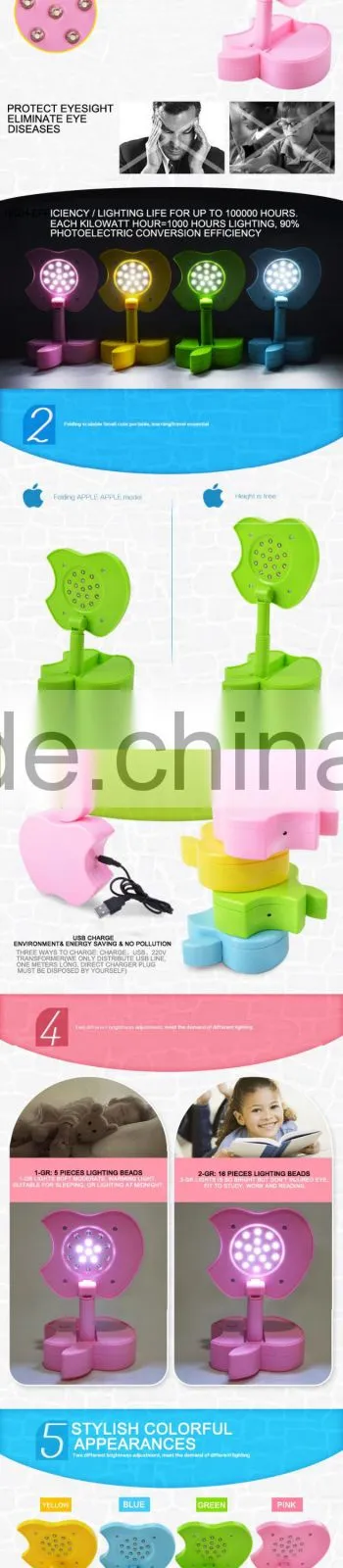 Wholesale gift items led desk lamp parts small gift