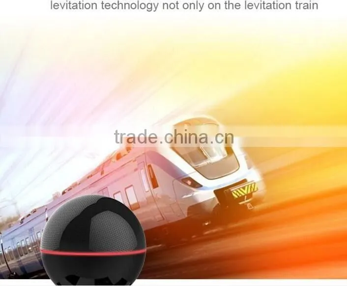 2016 factory supply new product Maglev speaker with bluetooth