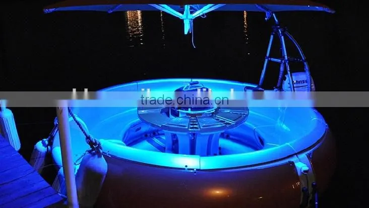 OEM Service Best Selling Leisure BBQ Donut Boat on Water Park