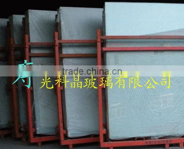 customized irregular shaped clear glass