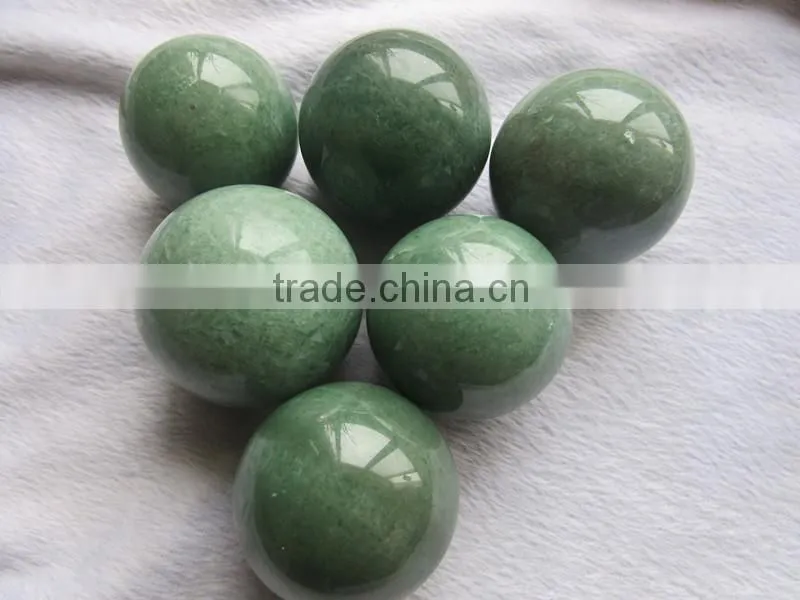 Natural antique aventurine crystal quartz ball