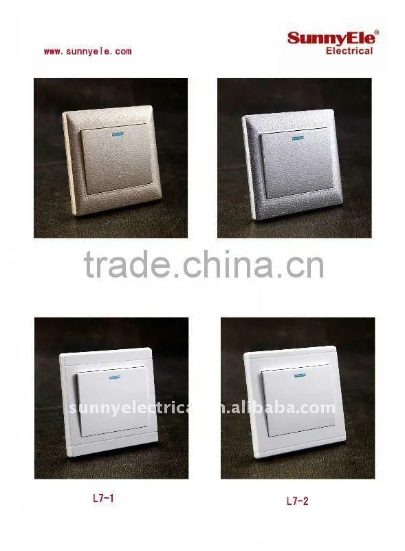 doorbell switch, white panel