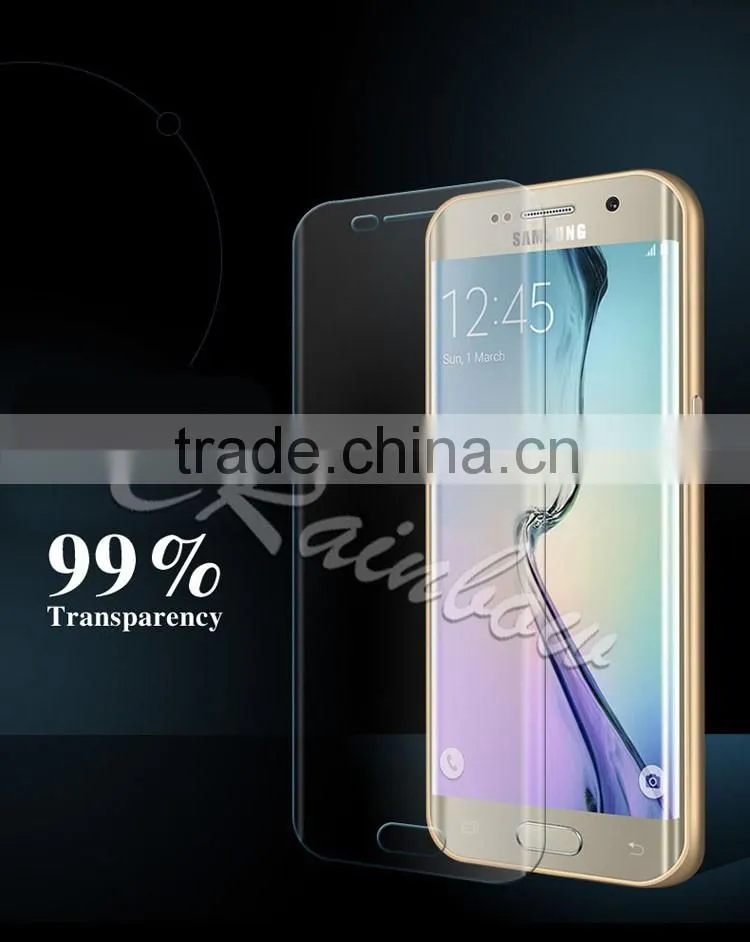 3D Curved Full Cover PET screen film for samsung galaxy s6 edge screen protector