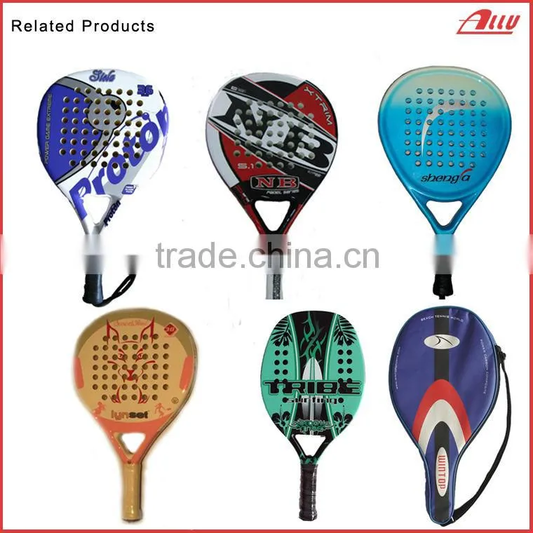 Light Weight carbon beach tennis rackets